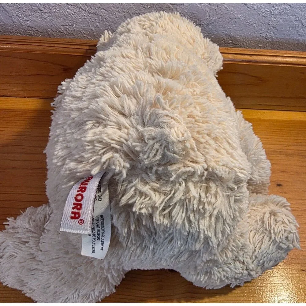 Aurora World Cream Teddy Bear Plush 12